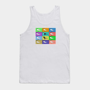 Warhol birds - Terns Tank Top